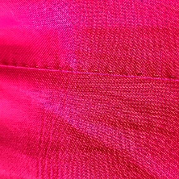 Massimo Dutti Barbiecore Bright Long Double Breasted Linen Blend Jacket - Picture 13 of 13